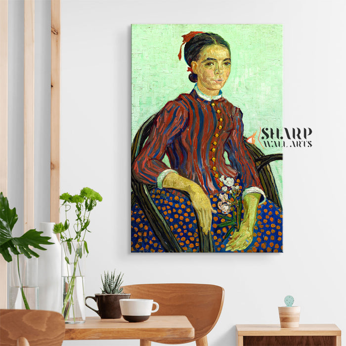 Vincent van Gogh La Mousmé Canvas Wall Art