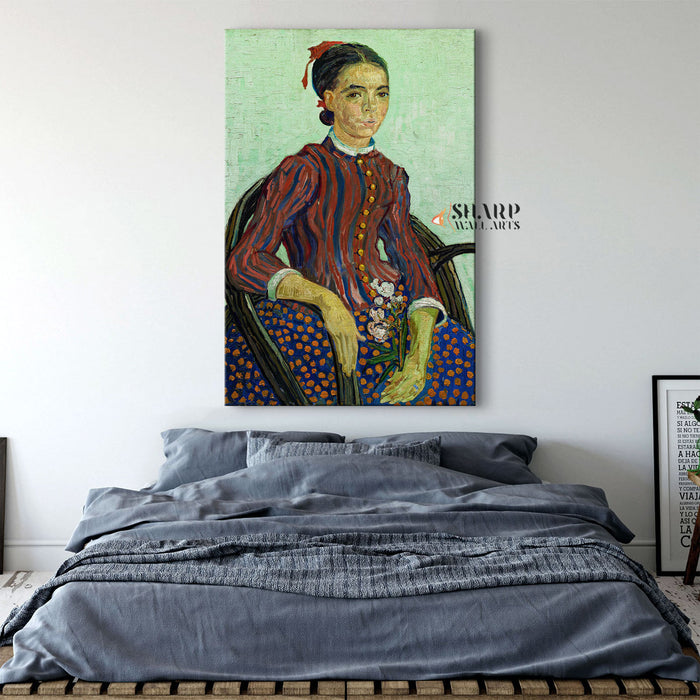 Vincent van Gogh La Mousmé Canvas Wall Art