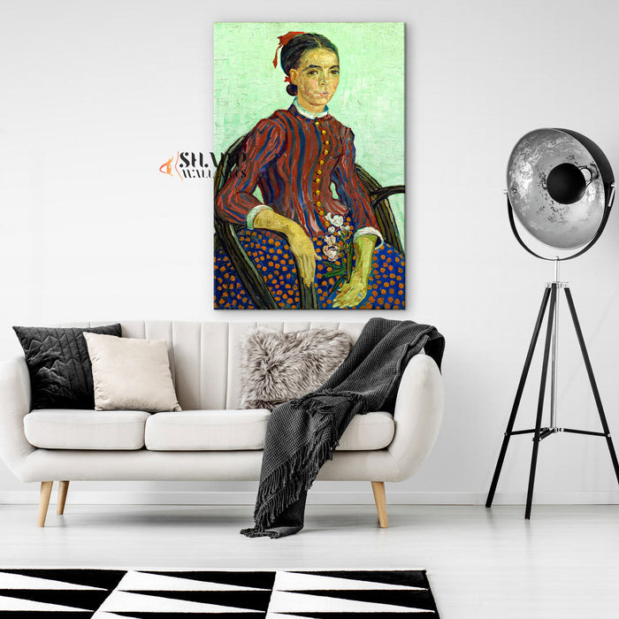 Vincent van Gogh La Mousmé Canvas Wall Art