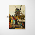 Vincent van Gogh Le Moulin De Blute-Fin Canvas Wall Art