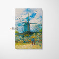 Vincent Van Gogh Le Moulin De La Galette Canvas Wall Art