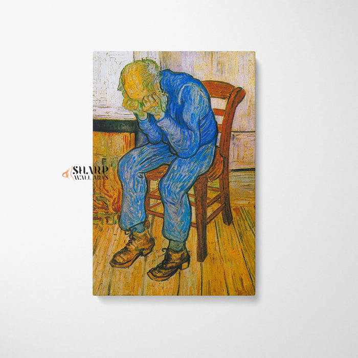 Vincent van Gogh Old Man In Sorrow Canvas Wall Art