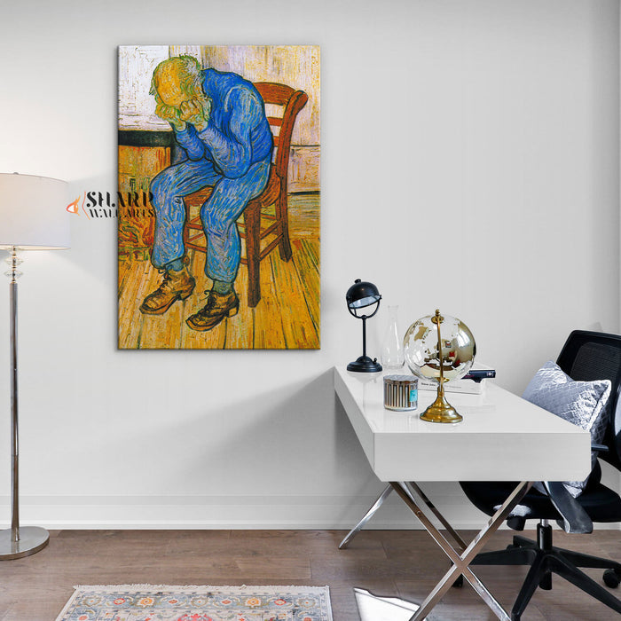 Vincent van Gogh Old Man In Sorrow Canvas Wall Art
