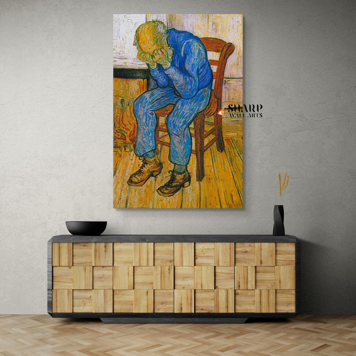 Vincent van Gogh Old Man In Sorrow Canvas Wall Art