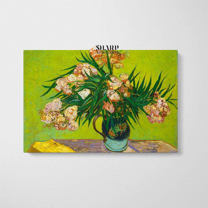 Vincent van Gogh Oleanders Canvas Wall Art