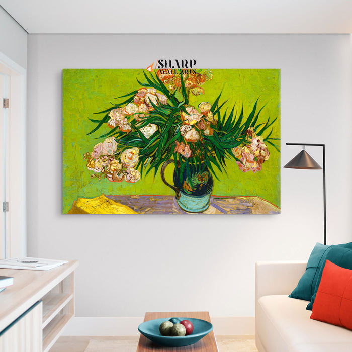 Vincent van Gogh Oleanders Canvas Wall Art