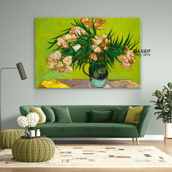 Vincent van Gogh Oleanders Canvas Wall Art