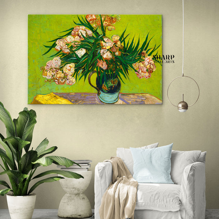Vincent van Gogh Oleanders Canvas Wall Art