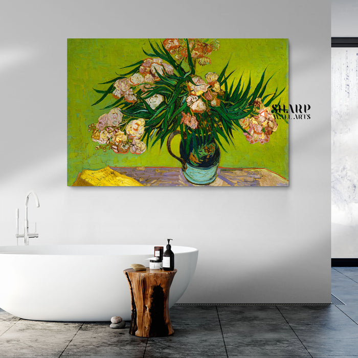 Vincent van Gogh Oleanders Canvas Wall Art