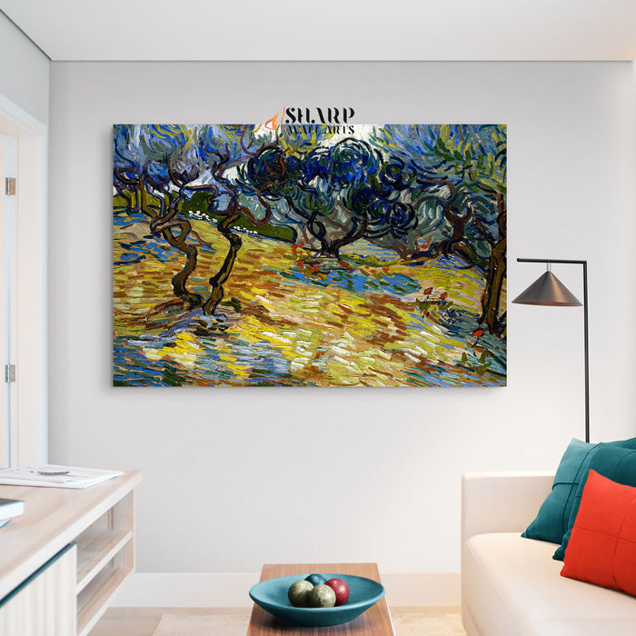 Vincent van Gogh Olive Trees Canvas Wall Art