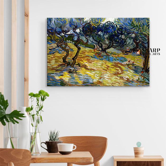 Vincent van Gogh Olive Trees Canvas Wall Art