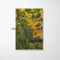 Vincent Van Gogh Pine Trees At Sunset Canvas Wall Art