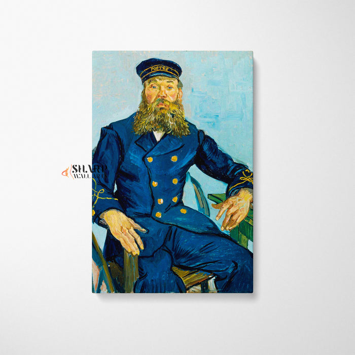 Vincent van Gogh Portrait Of The Postman Joseph Roulin Canvas Wall Art