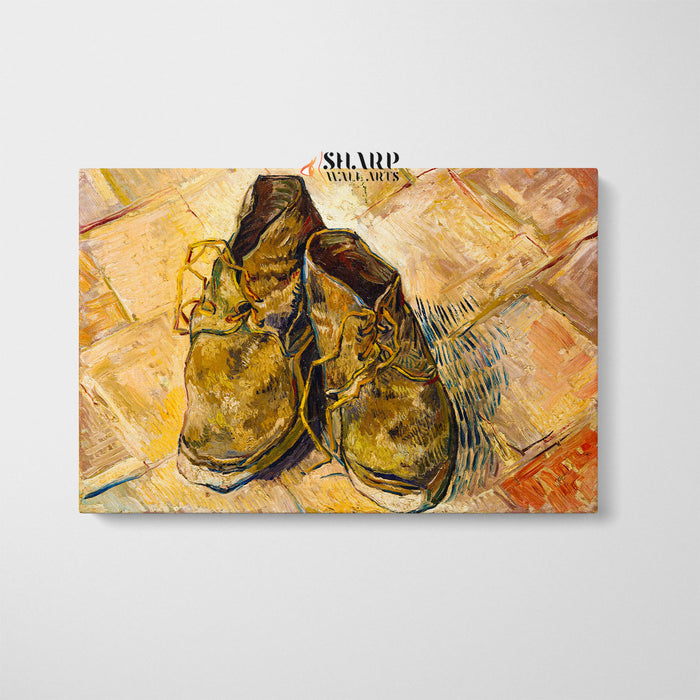 Vincent van Gogh Shoes Canvas Wall Art