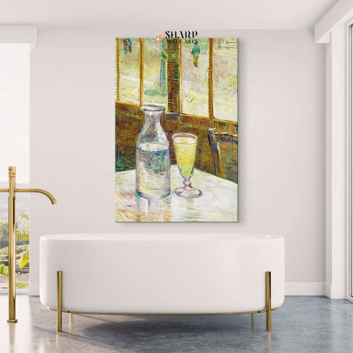Vincent Van Gogh Still Life With Absinthe Canvas Wall Art