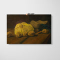 Vincent van Gogh Still Life With Cabbage And Clogs Canvas Wall Art