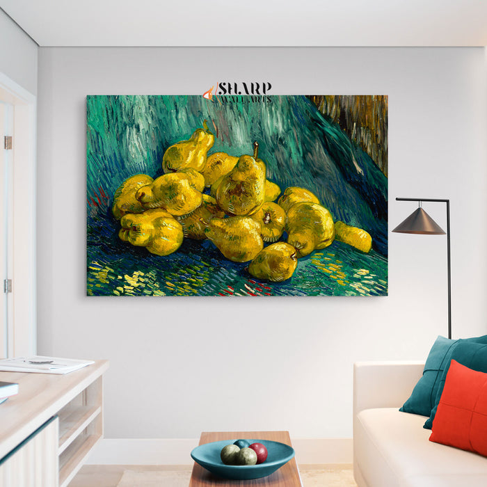 Vincent van Gogh Still Life With Pears Canvas Wall Art