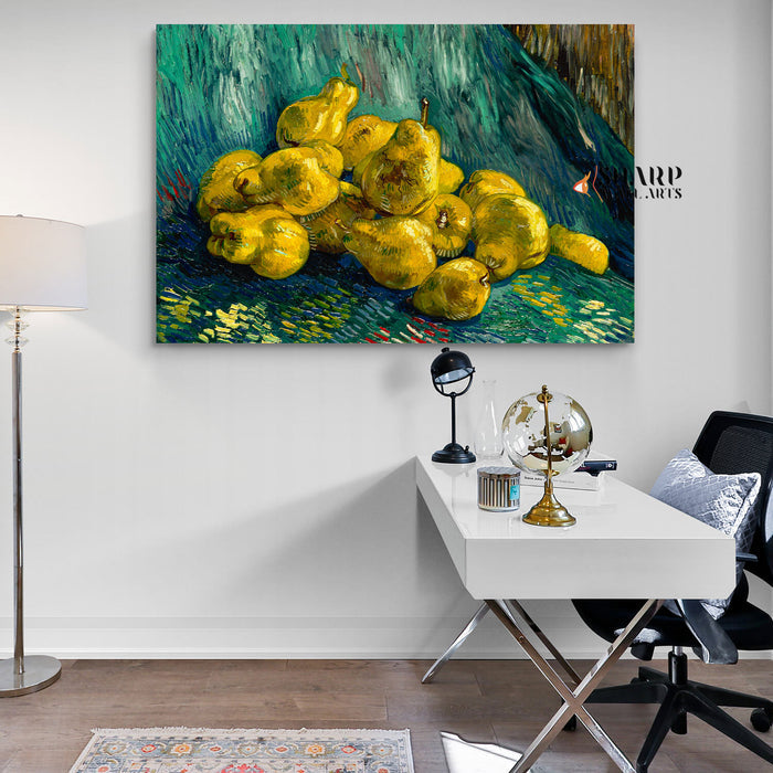 Vincent van Gogh Still Life With Pears Canvas Wall Art