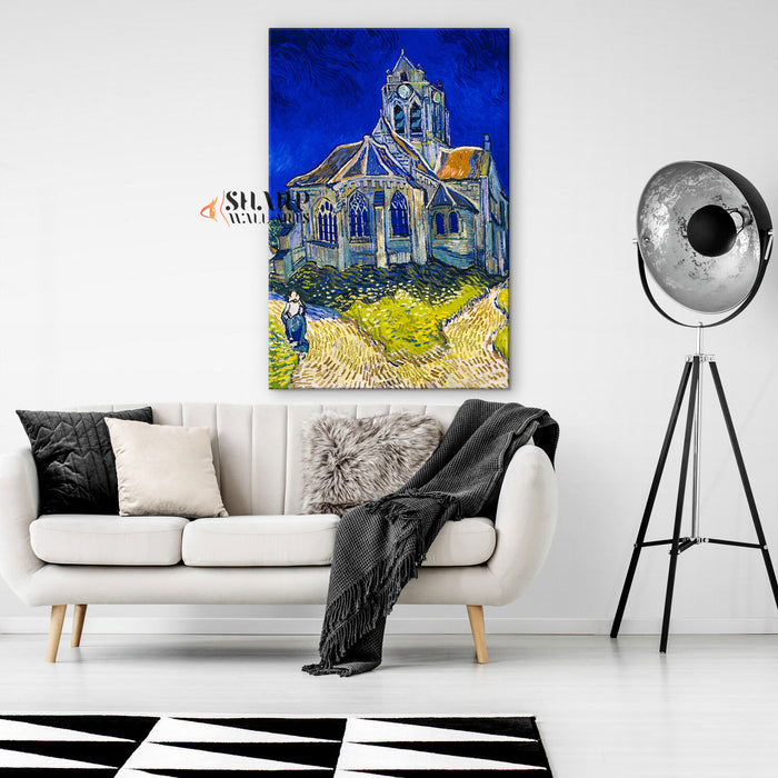 Vincent van Gogh The Church At Auvers Canvas Wall Art