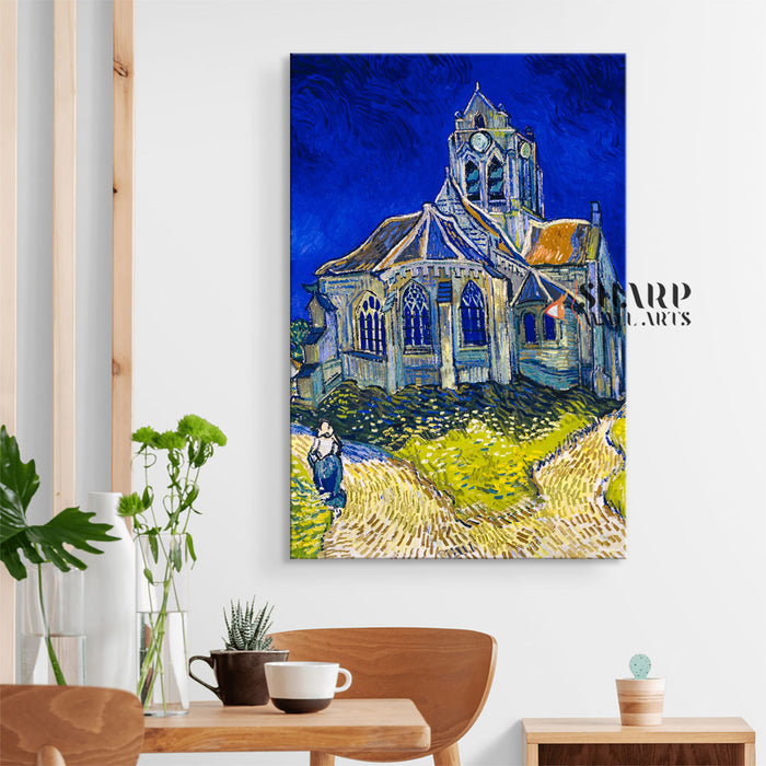 Vincent van Gogh The Church At Auvers Canvas Wall Art