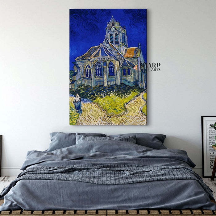Vincent van Gogh The Church At Auvers Canvas Wall Art
