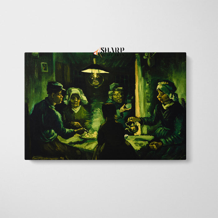 Vincent van Gogh The Potato Eaters Canvas Wall Art
