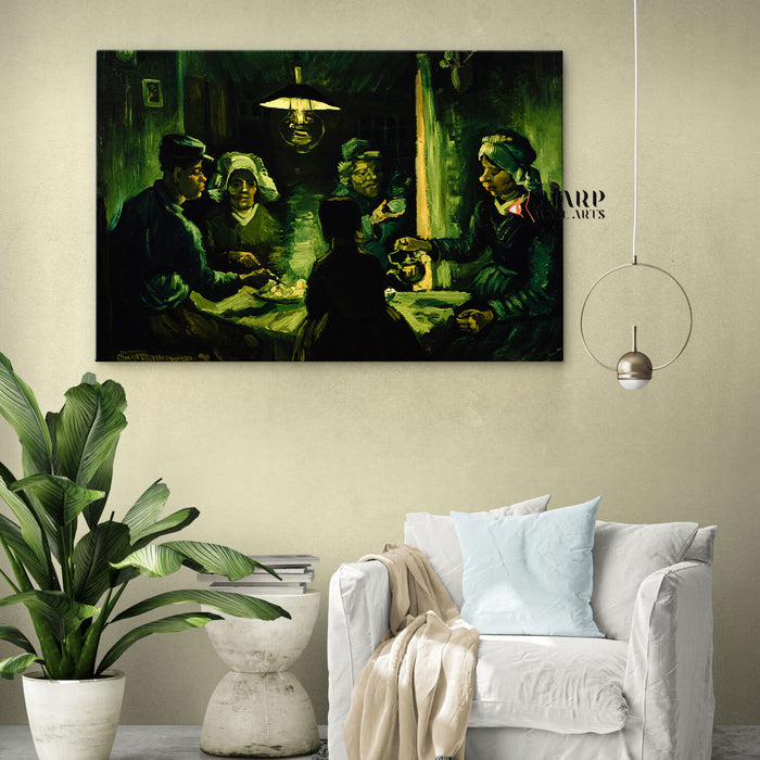 Vincent van Gogh The Potato Eaters Canvas Wall Art