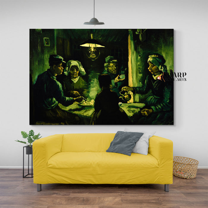 Vincent van Gogh The Potato Eaters Canvas Wall Art
