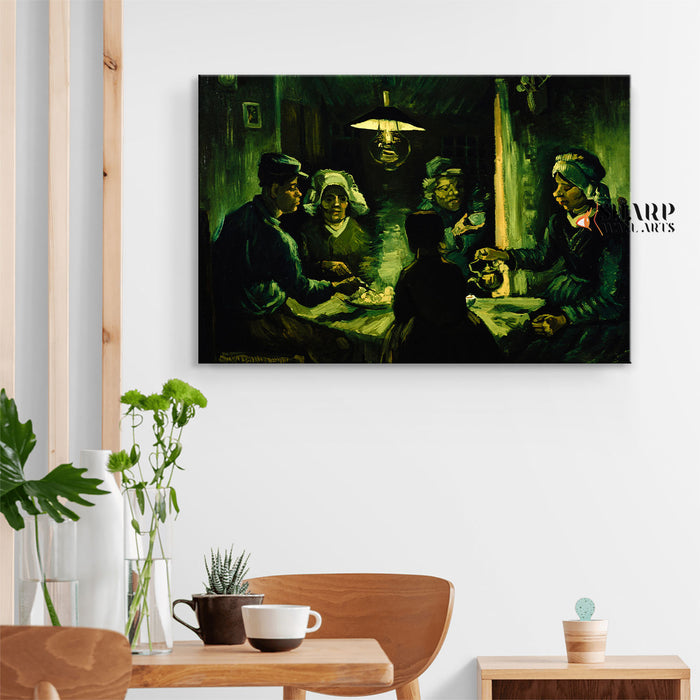 Vincent van Gogh The Potato Eaters Canvas Wall Art