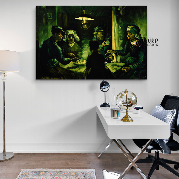 Vincent van Gogh The Potato Eaters Canvas Wall Art