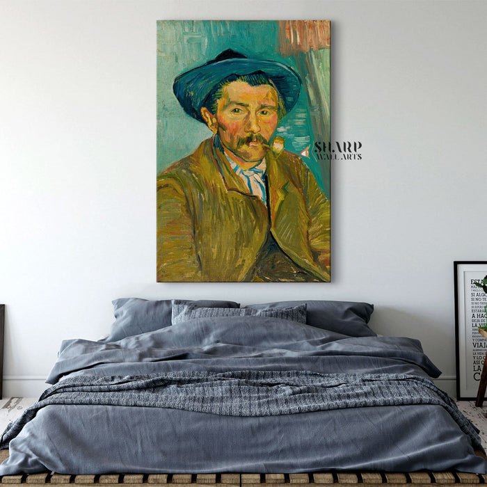 Vincent van Gogh The Smoker Canvas Wall Art