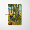 Vincent van Gogh Two Diggers Among Trees Canvas Wall Art
