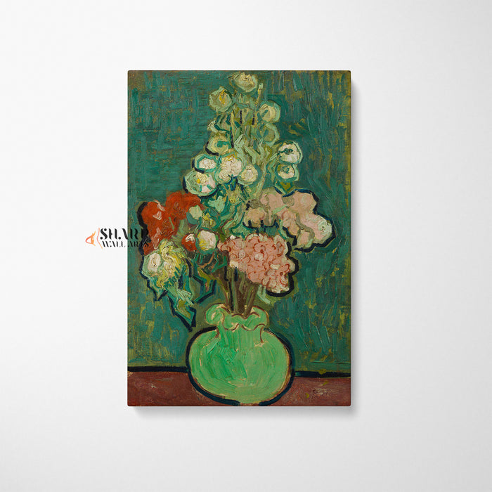Vincent van Gogh Vase Of Flowers Canvas Wall Art