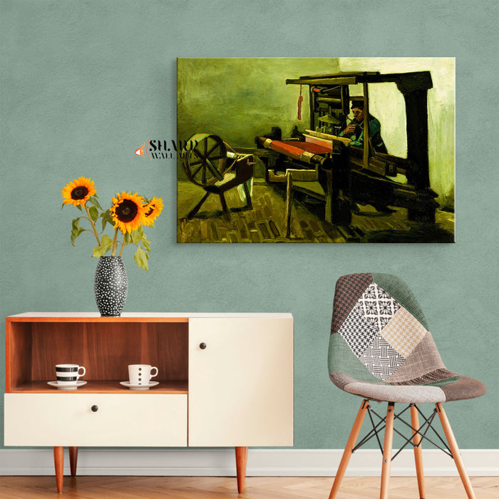 Vincent van Gogh Weaver Canvas Wall Art