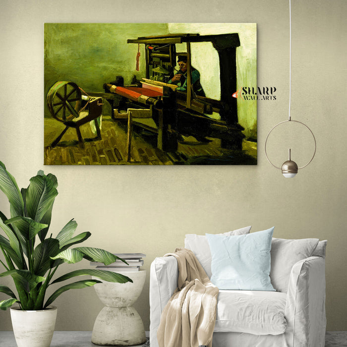 Vincent van Gogh Weaver Canvas Wall Art