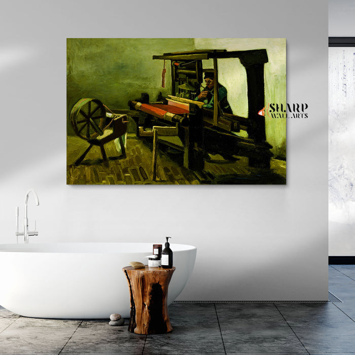 Vincent van Gogh Weaver Canvas Wall Art