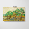 Vincent van Gogh Women Picking Olives Canvas Wall Art