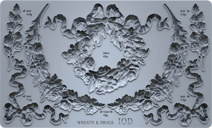 Wreath and Swag OD Mould