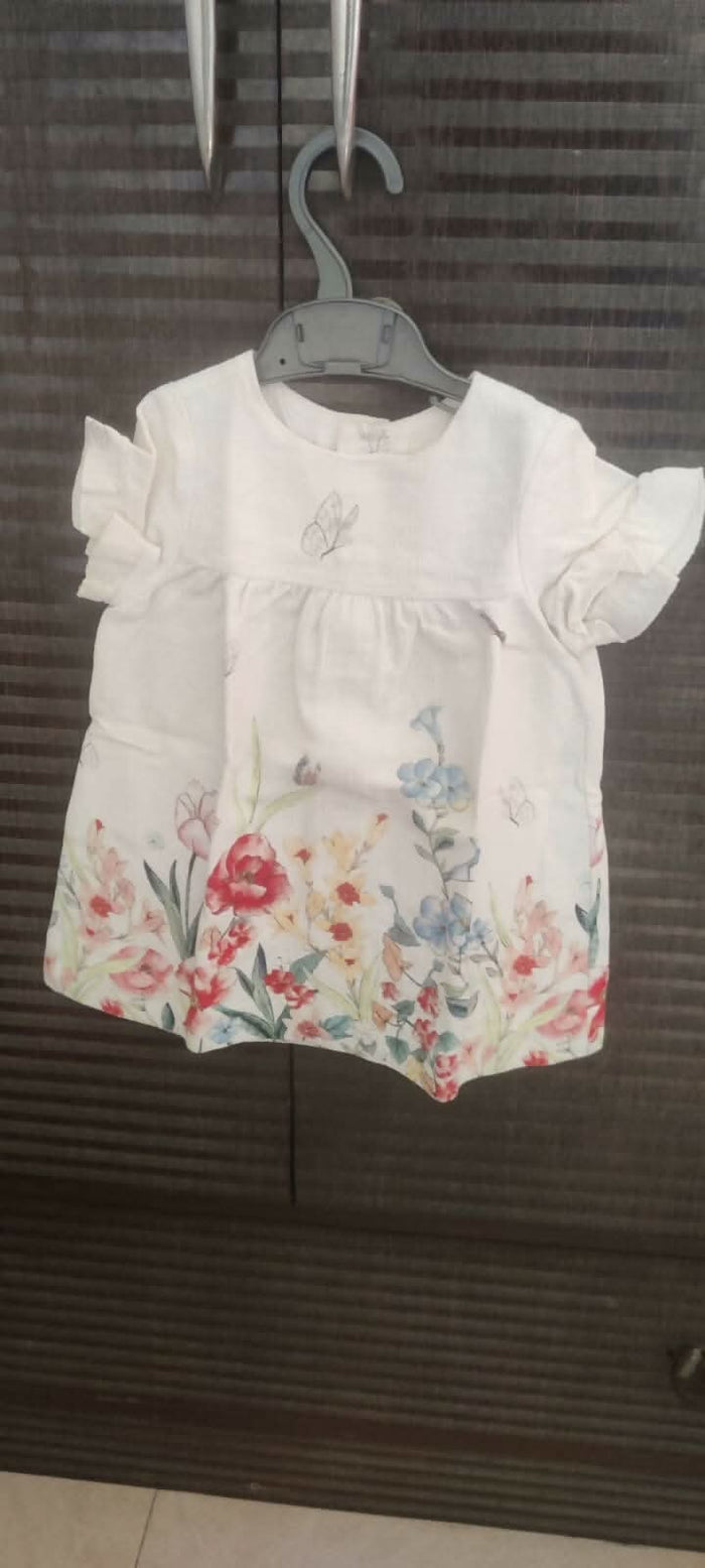 Dress your baby girl in style with ZARA's adorable top - perfect for every precious moment!